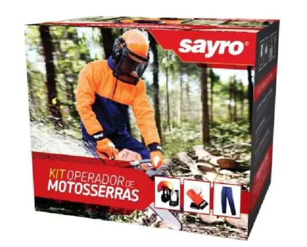 KIT SEGURANÇA P/ OPERADOR MOTOSSERRA SAYRO - 20510