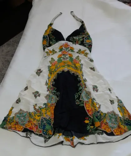 Vestido original farm Floral Colorido