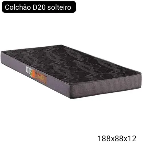 colchão d20 solteiro design moderno e elegante