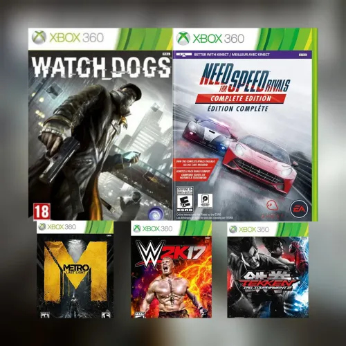 Jogos Xbox 360 entrega com rápidez 