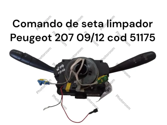 Comando de seta e limpador Peugeot 207