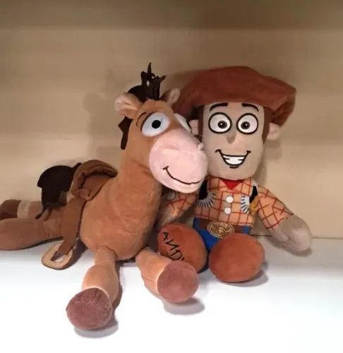 Woody e Bala Pelucia Toy Story Disney Original