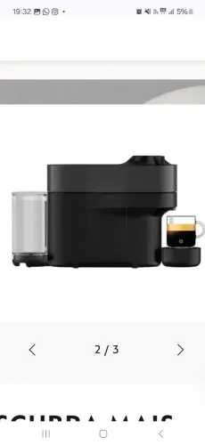 Cafeteira Nespresso $450,00 Nova sem uso