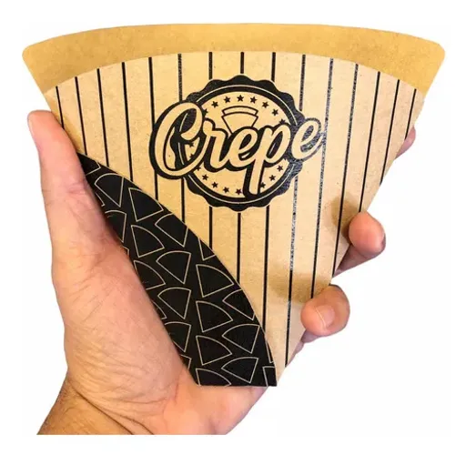 Embalagens para crepe personalizado 
