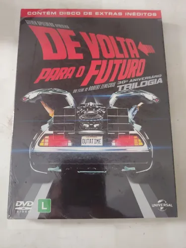 Dvd Trilogia De Volta Para o Futuro - 30° aniversário 4 discos
