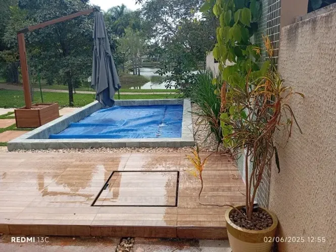 TAMPA CASA DE MÁQUINAS PARA PISCINA