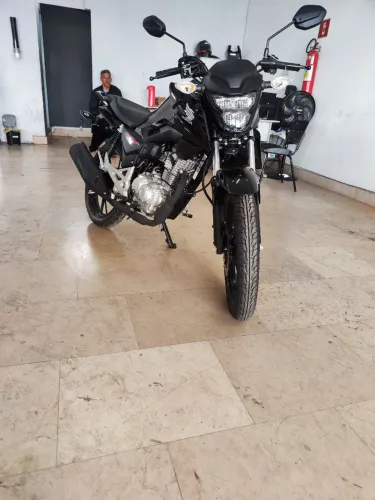 HONDA CG FAN 160 PRETA 2025 0KM  SHALON MOTOS 