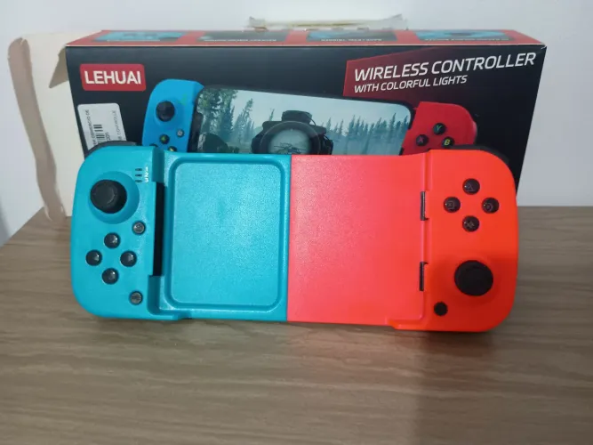 Gamepad Joystick wireless para smartphone LEHUAI