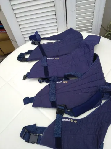 Tipoia Estofada MS Bilateral 301 Salvapé Azul Tamanho P-M-G e Infantil