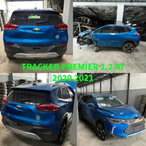 Sucata Chevrolet Tracker premier 1.2 12V Turbo Automático 2020 2021 Azul