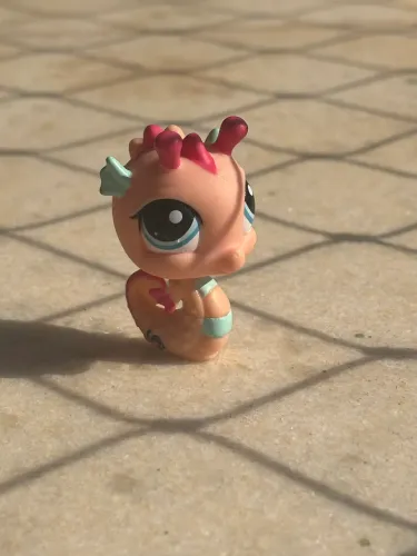 littlest pet shop cavalo marinho #1938