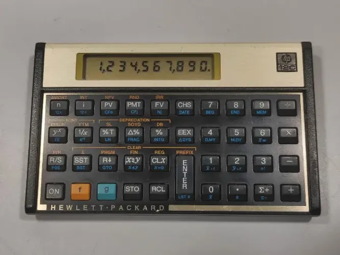 Calculadora Hp 12c Financeira Em Perfeito Estado Phe (Usado)