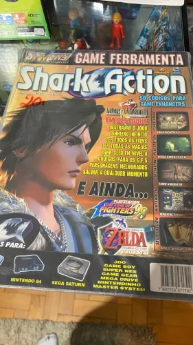 Revista Gamers n32 Shark action anos 90