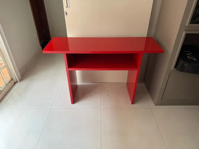 Aparador Laqueado vermelho Moderna
