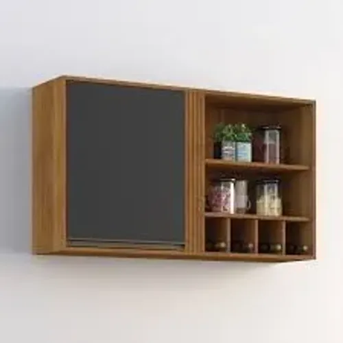 Aéreo Cozinha Perola 1Pt 2Nch 1Gv Cinamomo.Preto Salleto - Entrega Rápida! 