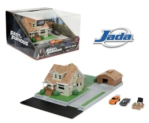 Maquete Da Cena Icônica Do Filme Velozes e Furiosos