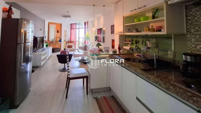 Apartamento com 1 dormitório à venda, 60 m² - Gragoatá - Niterói/RJ
