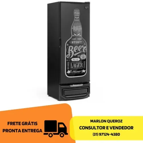 Cervejeira Gelopar 405 litros Adesivada