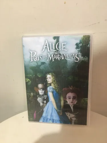 DVD Alice no país das maravilhas