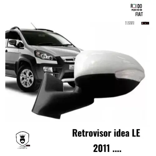 Retrovisor  LE idea 2011 ....
