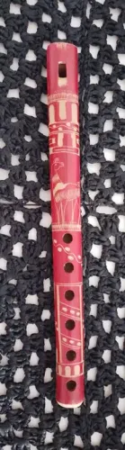 FLAUTA DOCE DE BAMBU - CHILE. ORIGINAL.