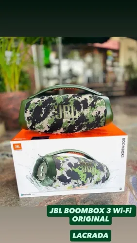Caixa de som Jbl boombox 3 Wi-Fi original lacrada