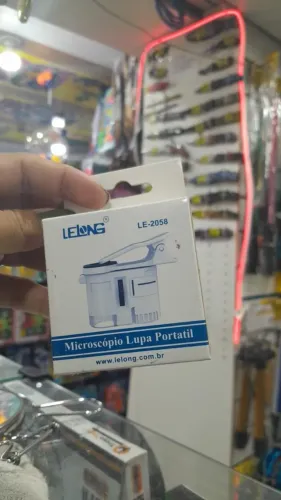 Microscópio Lupa Portátil - Entrega Grátis