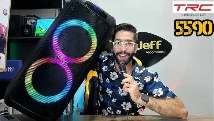 Caixa de Som TRC 1000W RMS *NOVA*