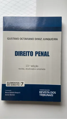 Livro Direito Penal Gustavo Octaviano Diniz 13 edição