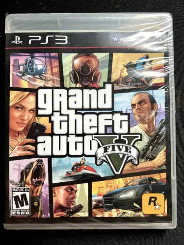 GTA 5 (GTA V) para PS3 novo e lacrado