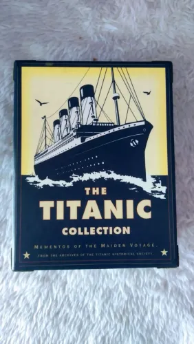 Box Titanic Collection Com Itens Reais Reproduzidos