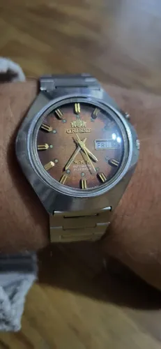 Relógio oriente automático 21 rubis modelo japonês raro no Brasil nesse estado 