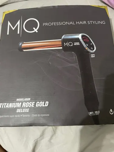 Modelador de Cabelo Titanium Rose Gold Deluxe