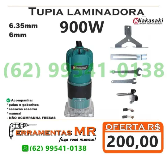 Tupia elétrica 900W - Oferta!