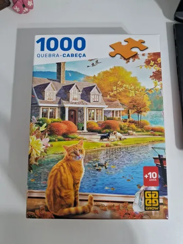 "Chegada do outono" Quebra-cabeças 1000 peças