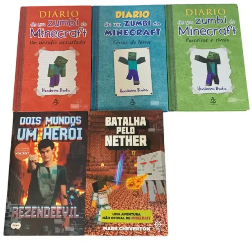 Livros Minecraft - Estado de Novo