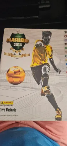 Figurinha Panini - Campeonato Brasileiro 2014 - Livro Ilustrado