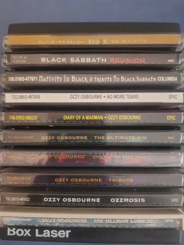 Coleção CDs Ozzy Osbourne