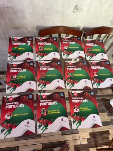 Livro Módulos Moderna Compartilha 7° Ano