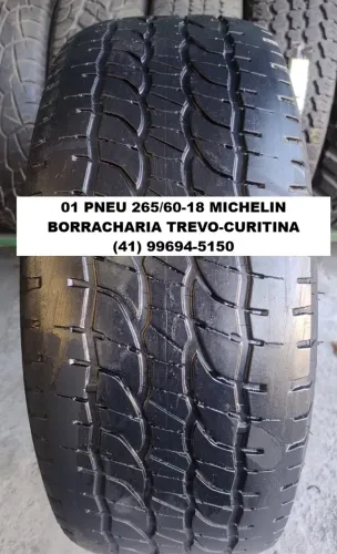 01 pneu 265/60-18 Michelin por 220,00