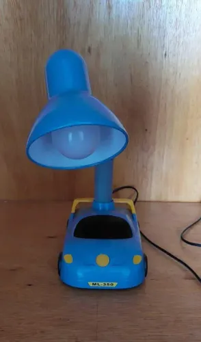 Luminária infantil - modelo carro