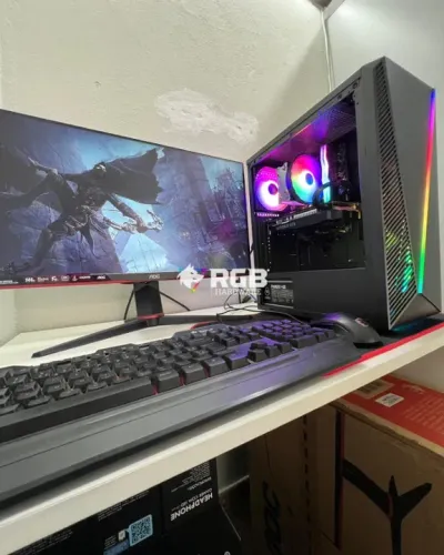 PC Gamer COMPLETO RYZEN 5 +  GTX1660 + 1 ano de garantia e em até 12x