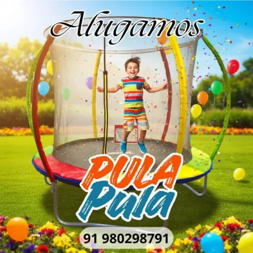 Pula pula para aluguel.