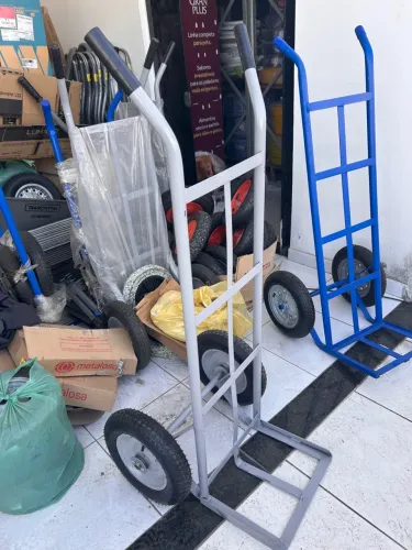 Carrinhos carga Cinza 200 e 300kg leia a descrição