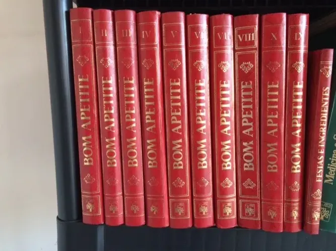 coleção completa bom apetite 10 volumes não encadernados