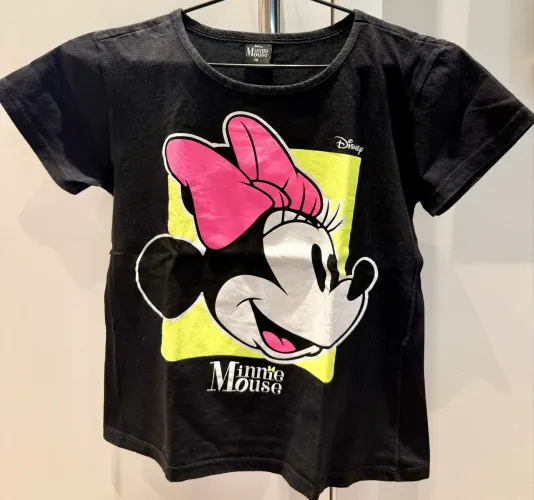 Camiseta infantil menina Disney Minnie tamanho 16