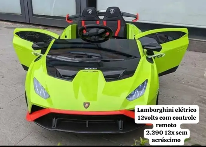 Carrinho elétrico infantil Lamborghini 