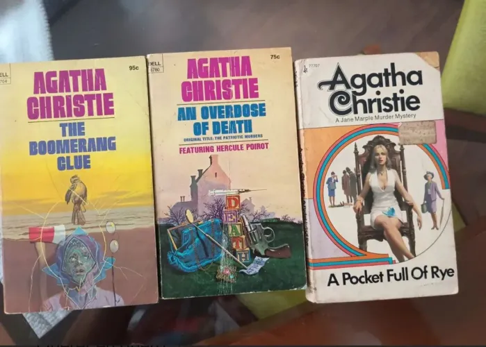 Agatha Christie 3 livros