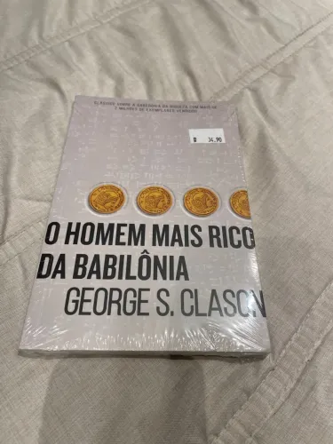 Livro novo - O Homem Mais Rico da Babilônia - George S. Clason