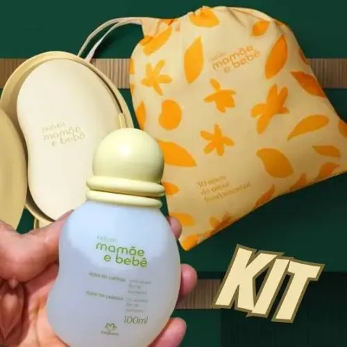 Kit Mamãe e Bebê " Flor de Laranjeira "- 3 unidades